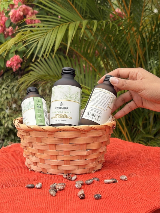 Owaruuts 100% Pure & Natural Artisanal Jamaican Black Castor Oil (4 fl. oz/ 118 ml)